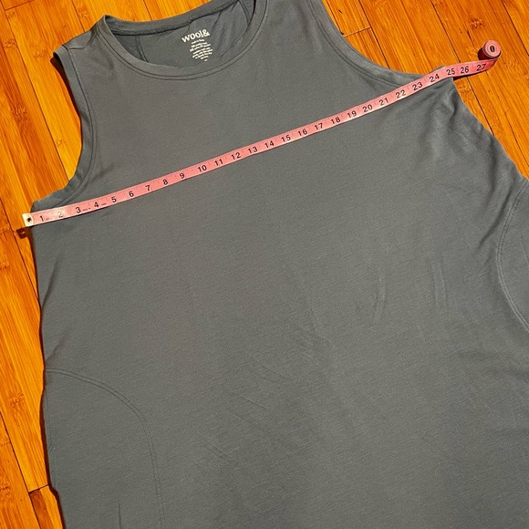 Wool& Sierra Tank Dress Blue Size 2X - Picture 10 of 14